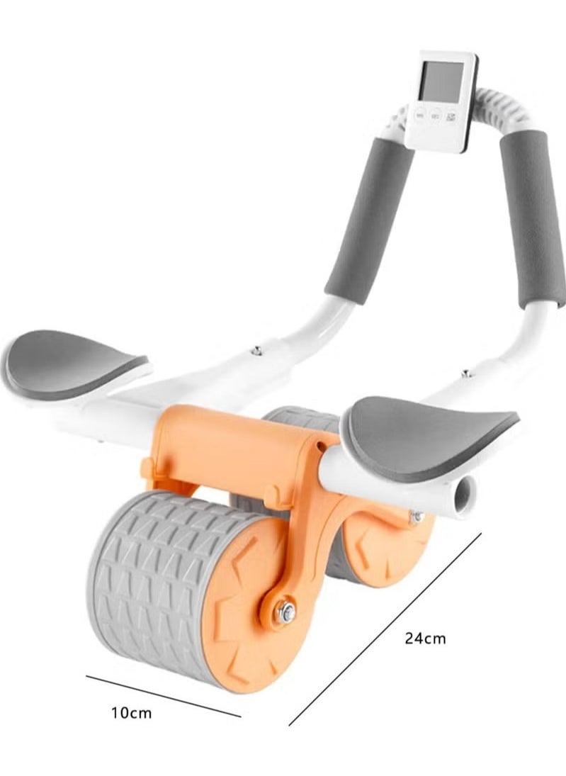 Generic - New with timer Ab Abdominal Exercise Roller Elbow Support, abs roller wheel core exercise equipment, Automatic Rebound Abdominal Wheel - Image 1