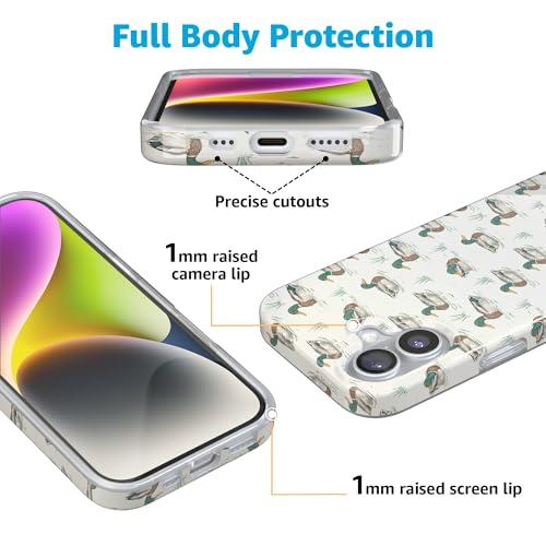 Casely iPhone 17 Case | The Boyfriend Collection | Mallard & Co. | Compatible with MagSafe | Classic Ultra Slim Design - Image 4