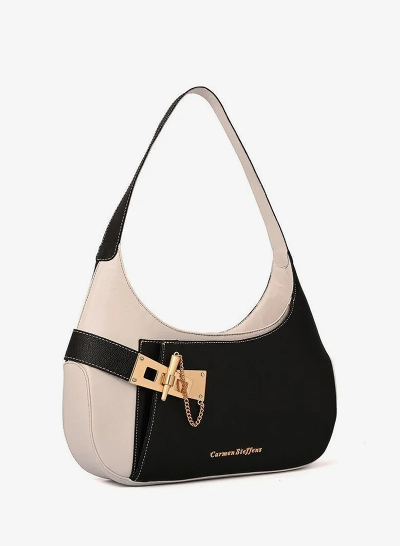Hobo Bag Golden Clasp P&B