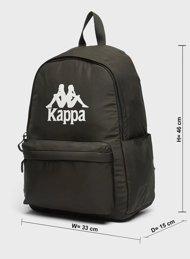 Kappa Logo Print Backpack