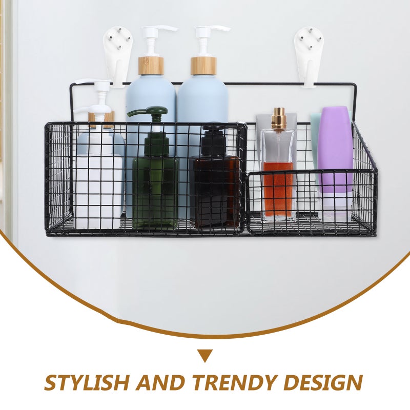 Kitchen Baskets for Storage, Wall Mounted Hanging Organizer, Durable Iron Material - Image 5