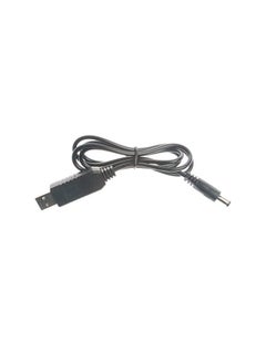 NOYITO كابل تعزيز تيار مستمر إلى تيار مستمر من USB بجهد 5 فولت إلى 12 فولت تيار مستمر، عبوة من قطعتين، 5.5 × 2.1 مم، 2.5 مم  - Image 2