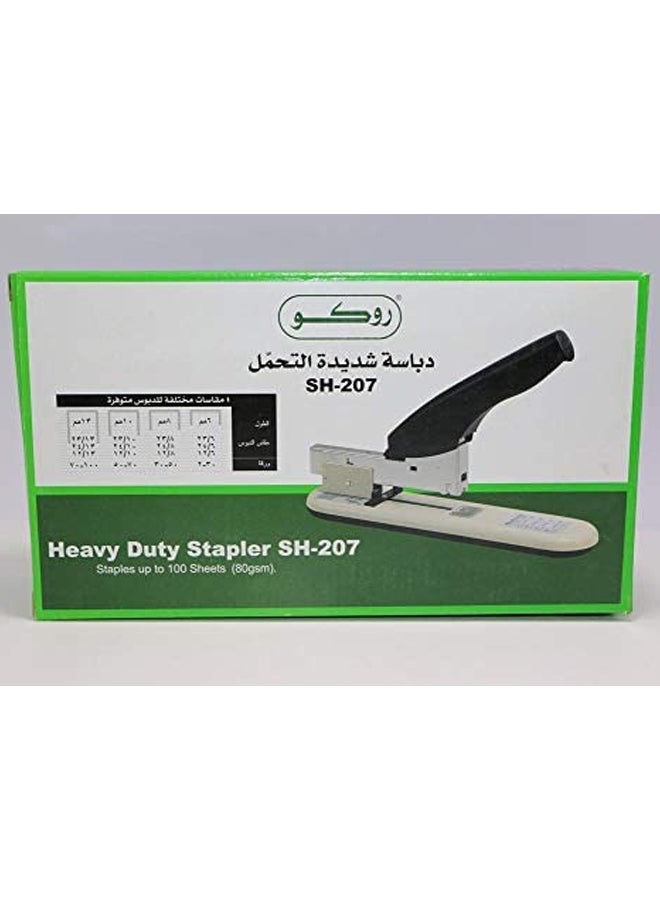 ROCO Heavy Duty Stapler Black/Grey - Image 2