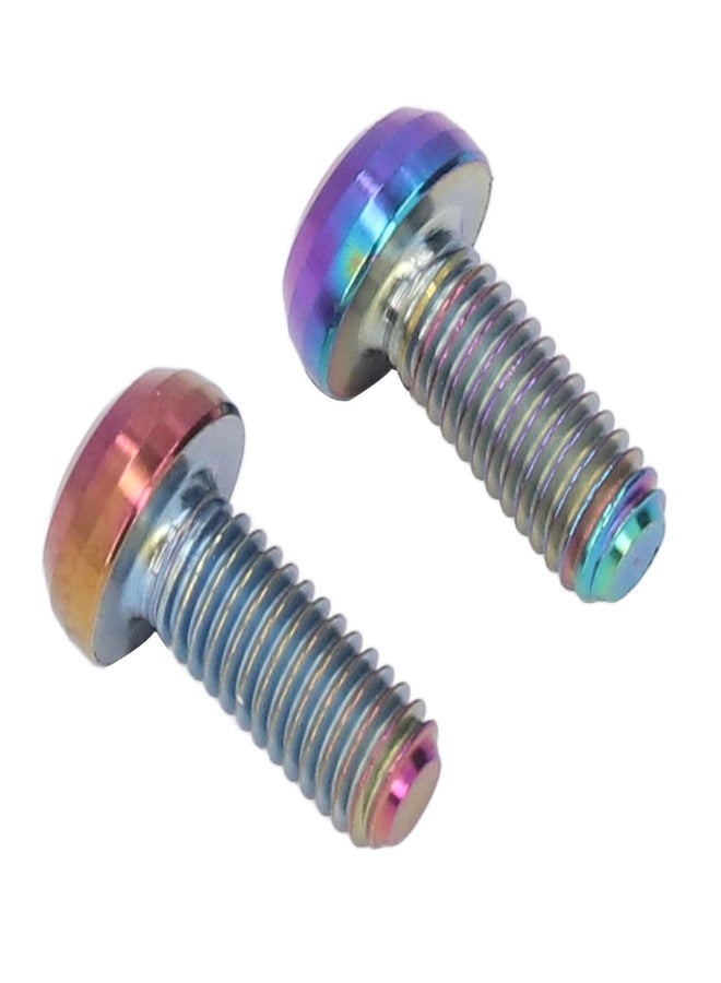 ريسك براغي تثبيت حامل زجاجة الماء للدراجات الهوائية من RISK، قطعتان، مقاس M5x12 مم، براغي تثبيت حامل زجاجة الماء للدراجات الهوائية لتثبيت مقعد أسطوانة الغاز - Image 5