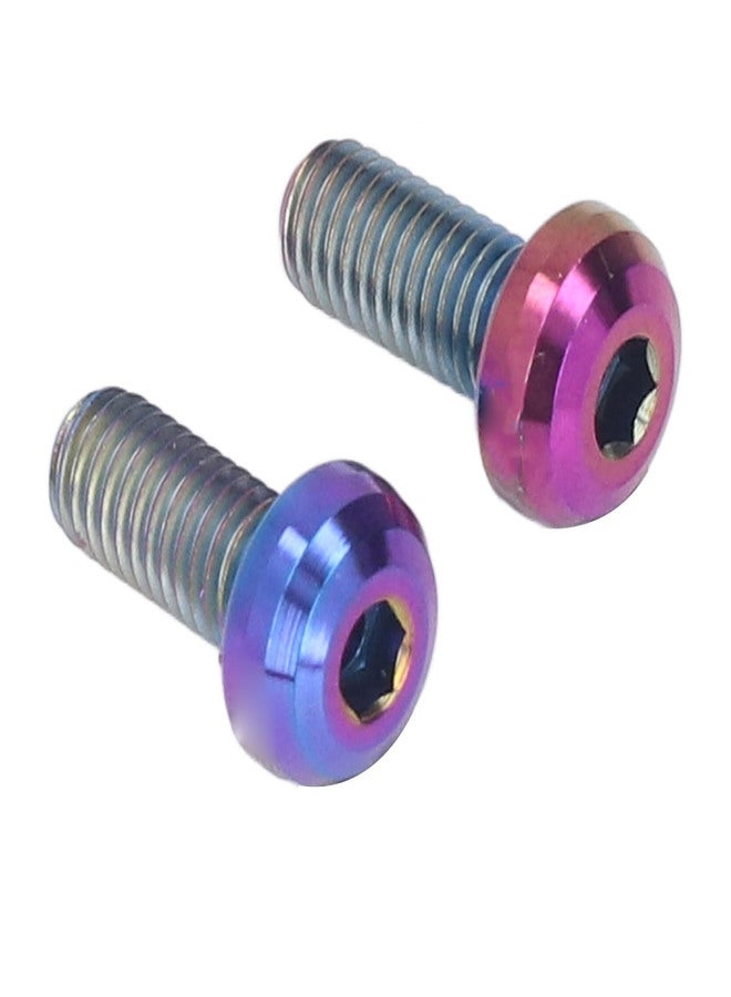 ريسك براغي تثبيت حامل زجاجة الماء للدراجات الهوائية من RISK، قطعتان، مقاس M5x12 مم، براغي تثبيت حامل زجاجة الماء للدراجات الهوائية لتثبيت مقعد أسطوانة الغاز - Image 4