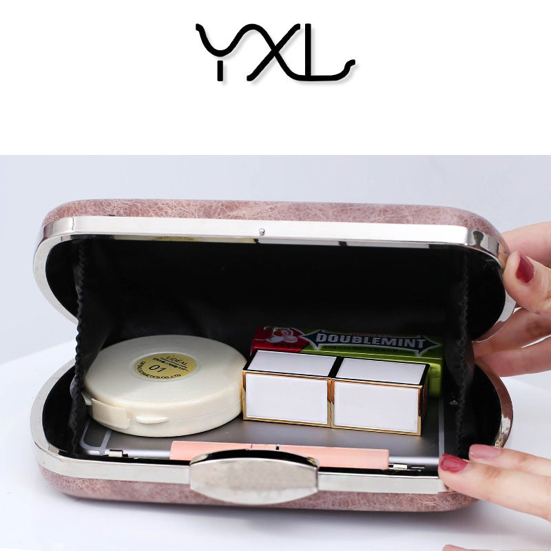 New Fashion Gradient Pu Evening Bag Women'S Hand-Held One-Shoulder Chain Underarm Banquet Bag One-Piece Delivery - Image 5