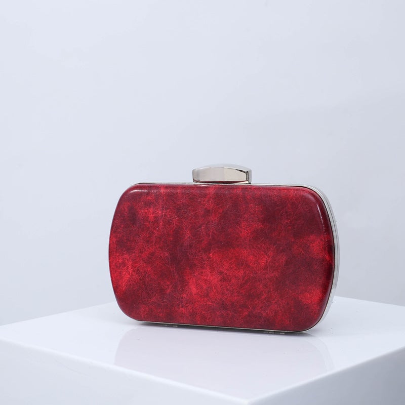 New Fashion Gradient Pu Evening Bag Women'S Hand-Held One-Shoulder Chain Underarm Banquet Bag One-Piece Delivery - Image 1