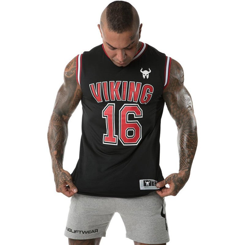 Men's Sport Vest Mesh Quick Dry Training Running Top - Image 1