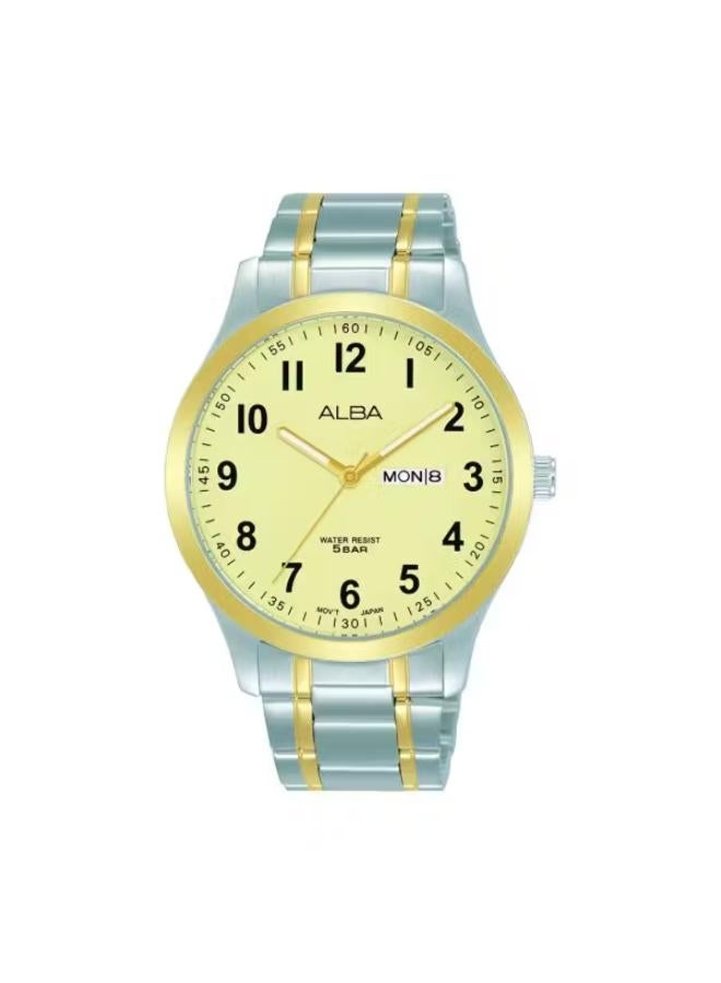 ALBA Men's Hand Watch STANDARD Stainless Band, Luminous Dial AJ6172X1