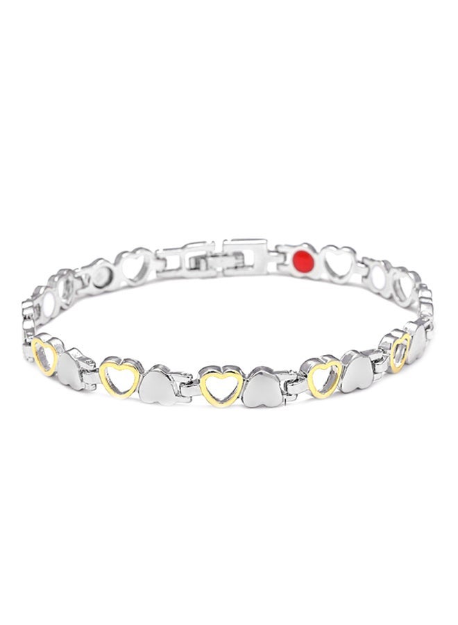 NIBEMINENT Hearted Design Magnetic Bracelet - Image 1