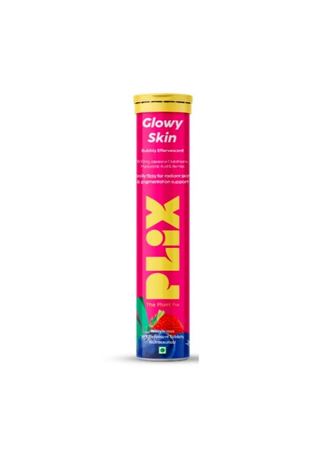 PLIX THE PLANT FIX The Plant Fix Plix Glutathione Skin Glow Effervescent  Tablet 500mg for Clear & Youthful Skin | Best Price KSA