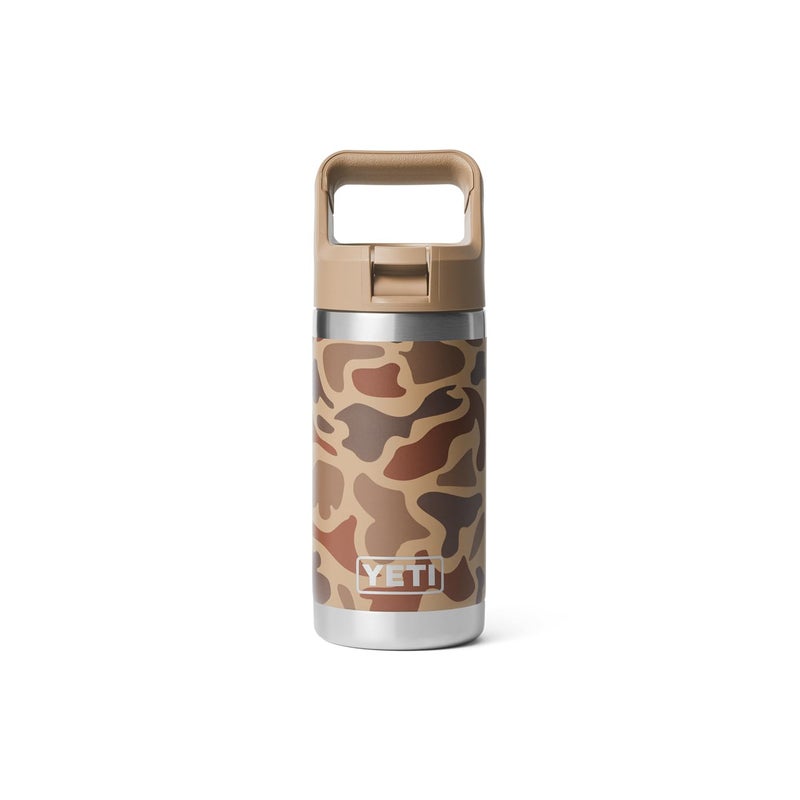 YETI Rambler Jr. 12 oz Kids Bottle  with Straw Cap  Wetlands Camo - Image 3
