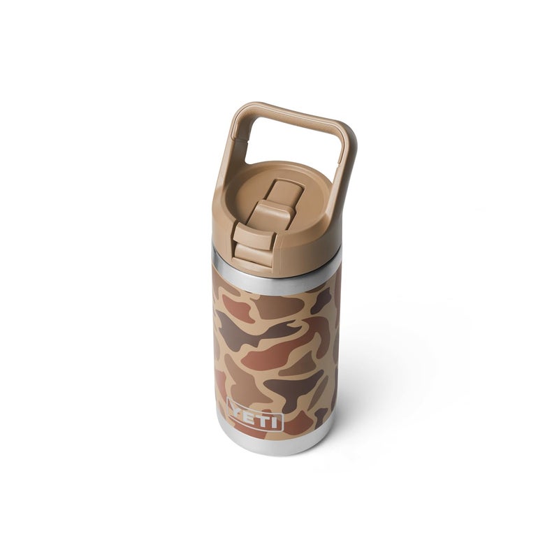 YETI Rambler Jr. 12 oz Kids Bottle  with Straw Cap  Wetlands Camo - Image 5