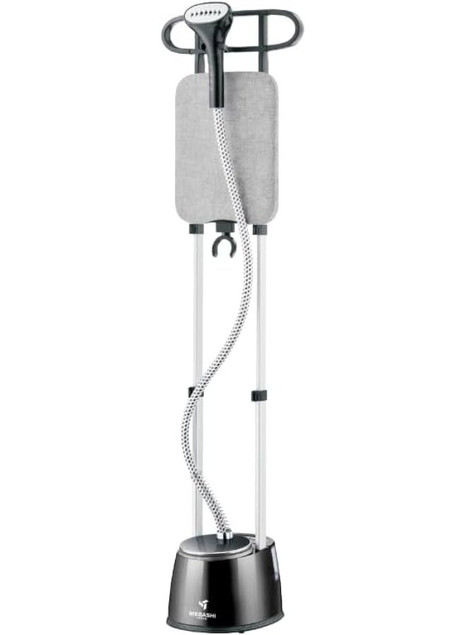 MEBASHI ME-GST823 Garment Steamer 2000W with Digital Touch Screen, 1.6L Water Tank, 8 Heat Settings, LED Display, Fast Heat-Up Fabric Steamer for Clothes, Curtains & Upholstery with Accessories - Image 1