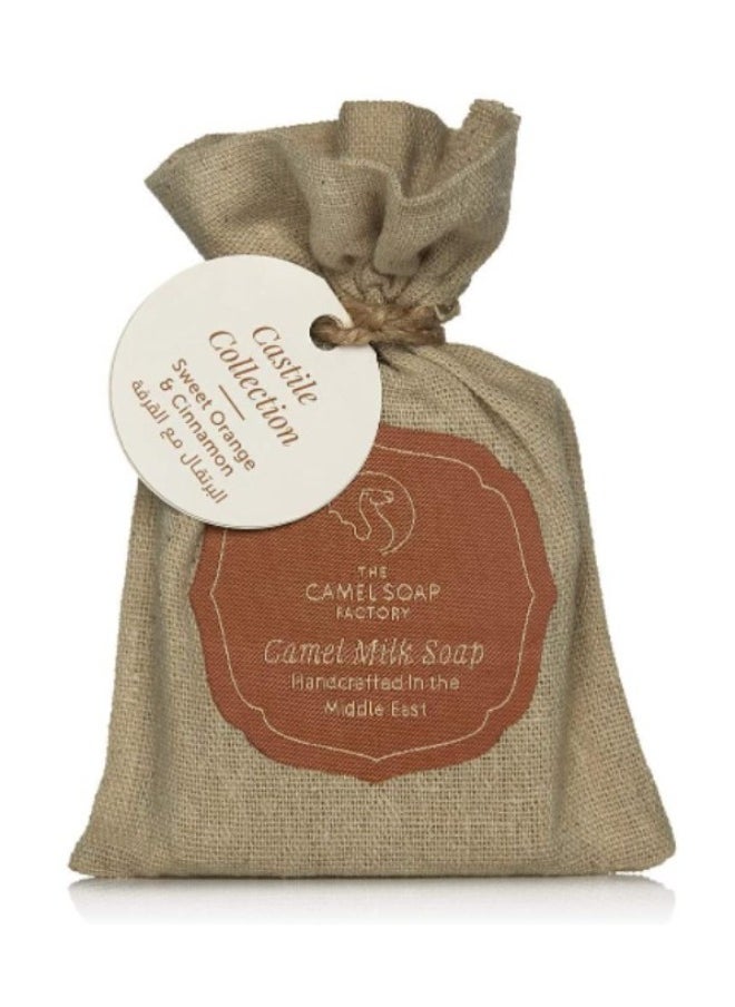The Camel Soap Factory Lavender & Rose Geranium Castile Soap Bar 95g  - Image 3