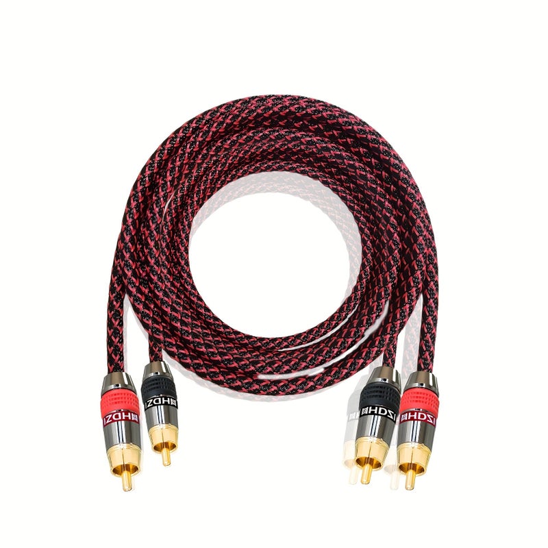 Premium Hi Fi Audio Cable 39.37 Inch 2RCA to 2RCA Interconnect for Amplifier - Image 3