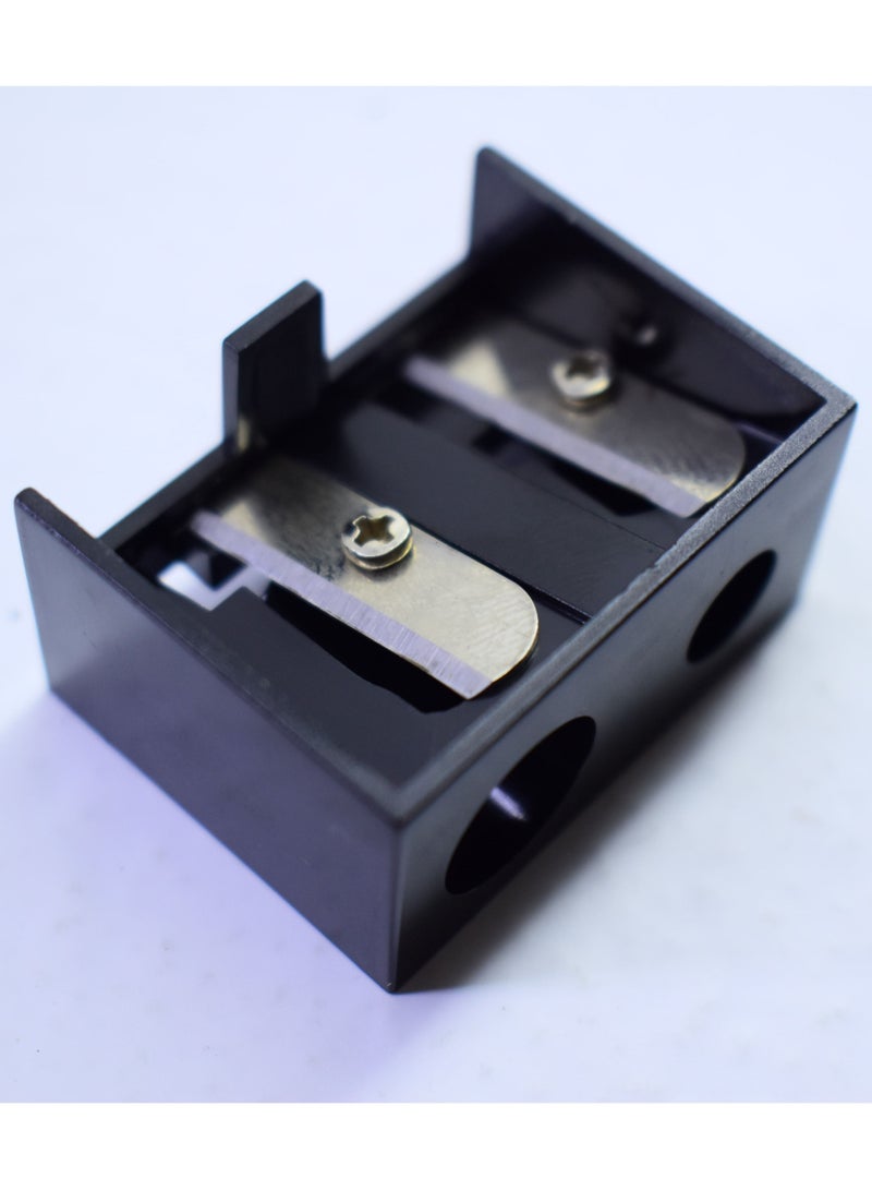 MISS TOOTY 10 Pieces Double Sharpener Black - Image 3