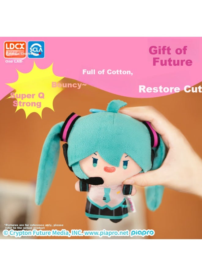 Ldcx Lingdong Chuangxiang Miku Hatsune Miku Fufu Merchandise, Plush Doll, Ponytail Swinging Plush Pendant - Dizzy Style - Image 5
