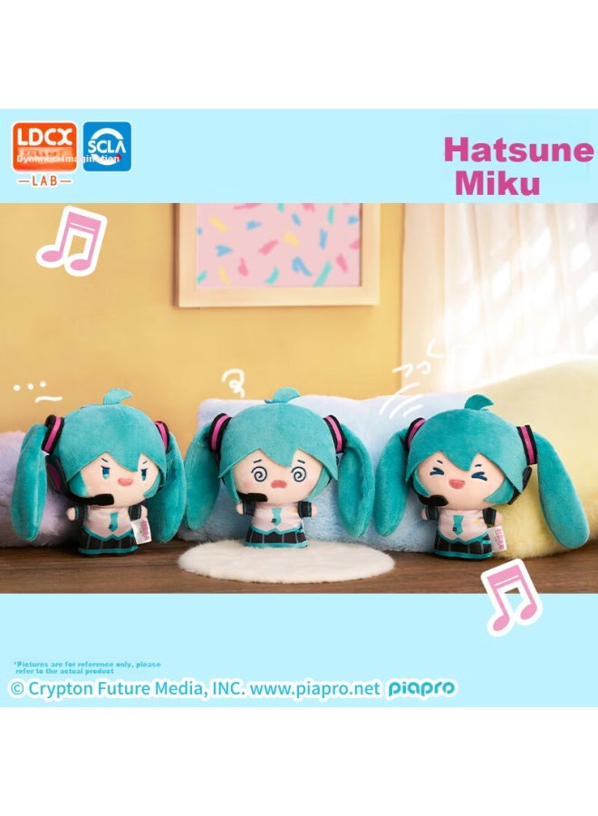 Ldcx Lingdong Chuangxiang Miku Hatsune Miku Fufu Merchandise, Plush Doll, Ponytail Swinging Plush Pendant - Dizzy Style - Image 3