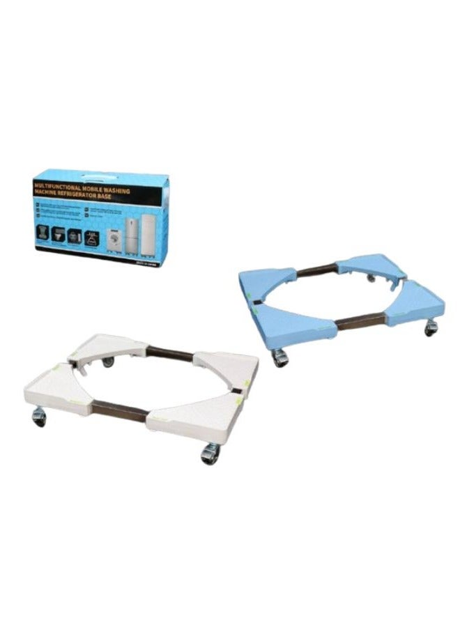 Multi-colored portable refrigerator stand, 65 x 65 cm 