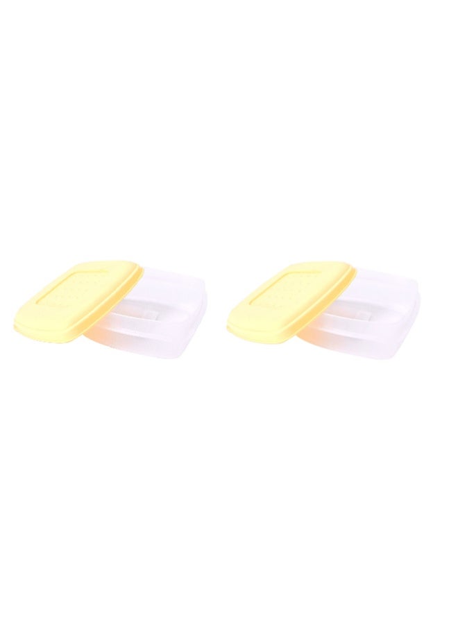 ريفال Pack of 2 Food Saver Storage Boxes – Airtight Food Storage Containers for Kitchen, Fridge & Pantry Organization - Image 2