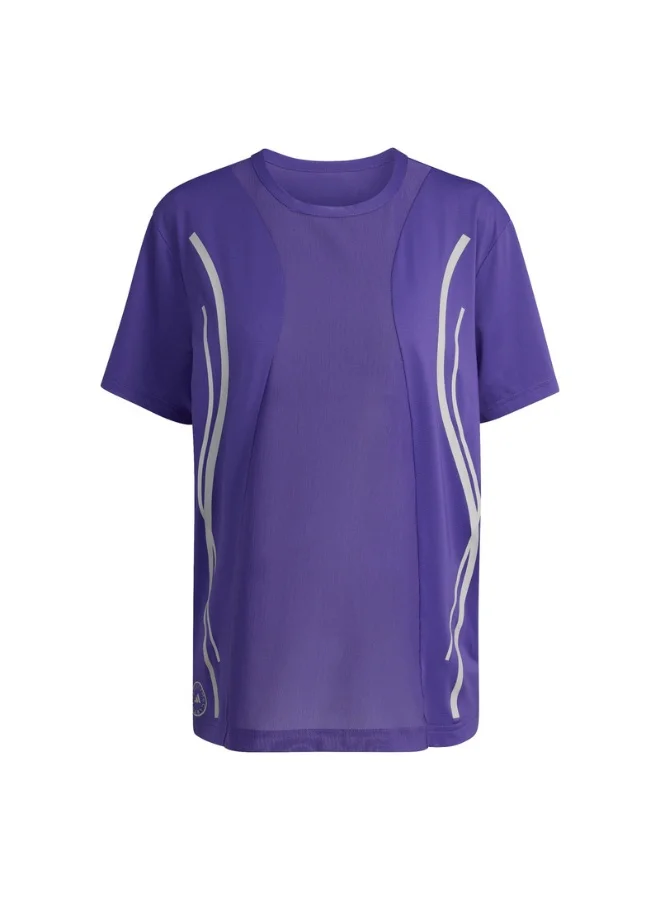 Adidas Adidas Asmc Tpa Tee Purple T-Shirt (Short Sleeve) T-Shirts For Women