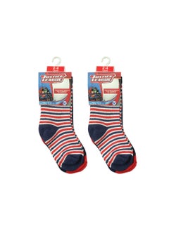 Justice League Justice league Superman Sock Printed 2-4Y Pair of 4 set of 1  - Image 1