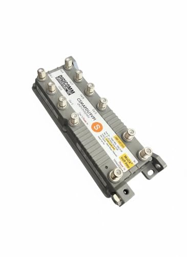 Commscope DIGICOMM CSMAPDU9VPI 9-Port MoCA HomeConnect Passive VoIP Amplifier with MoCA Connectivity, Unity Forward/Reverse, with Power inserter, Faster Internet Phone Comcast Xfinity (9-Port MoCA, Gray) - Image 2
