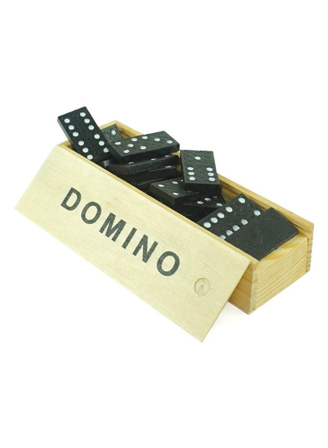 UPBEAT Classic Chinese Domino Set I Wooden Educational Toy Game for Kids & Adults I Family Game Night I Gifts for Kids and Adults I Educational & Strategic Gameplay I Durable Wooden Construction - Image 1