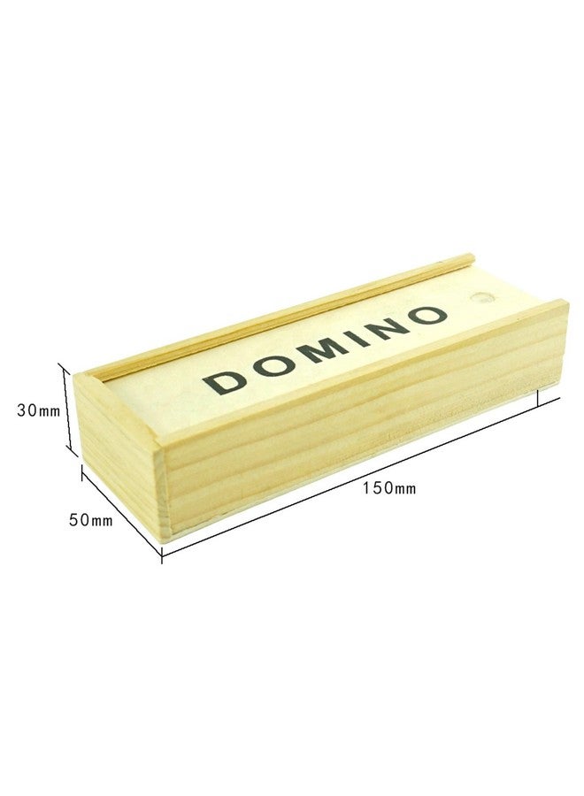 UPBEAT Classic Chinese Domino Set I Wooden Educational Toy Game for Kids & Adults I Family Game Night I Gifts for Kids and Adults I Educational & Strategic Gameplay I Durable Wooden Construction - Image 2