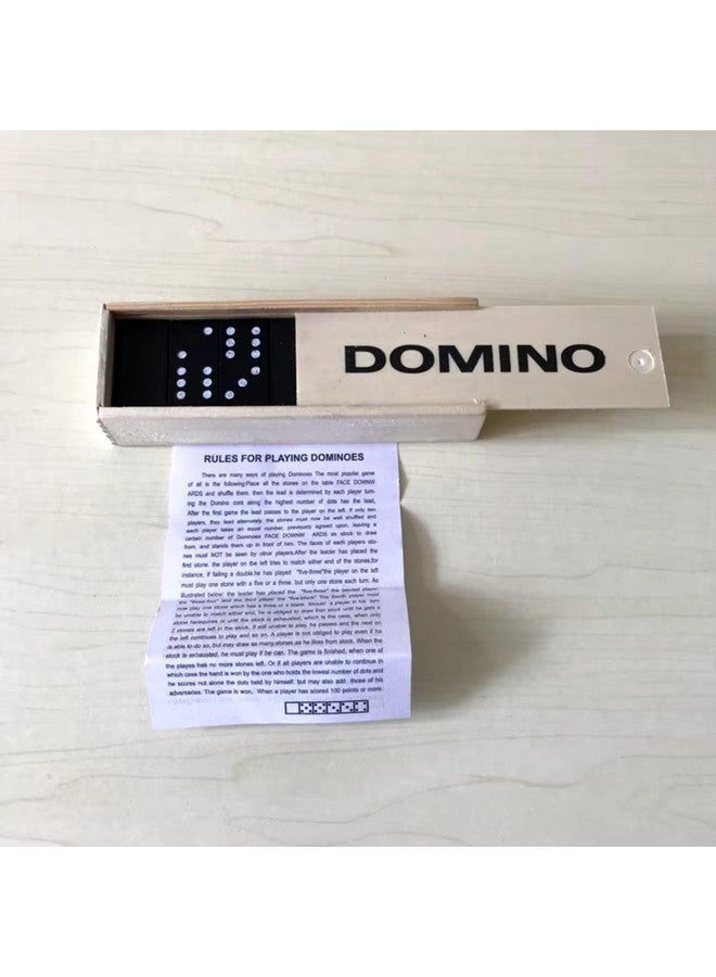 UPBEAT Classic Chinese Domino Set I Wooden Educational Toy Game for Kids & Adults I Family Game Night I Gifts for Kids and Adults I Educational & Strategic Gameplay I Durable Wooden Construction - Image 5