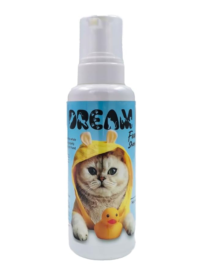 DREAM CAT Dry Foam Shampoo With Lavender Scent 520 Ml