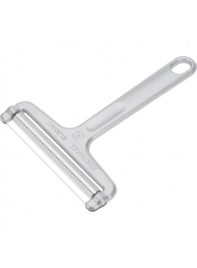 Westmark Germany Heavy Duty Stainless Steel Wire Cheese Slicer Angle Adjustable (Grey),7" x 3.9" x 0.2" - - Image 1