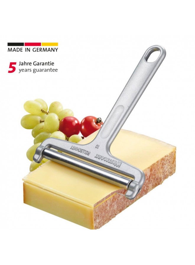 Westmark Germany Heavy Duty Stainless Steel Wire Cheese Slicer Angle Adjustable (Grey),7" x 3.9" x 0.2" - - Image 4