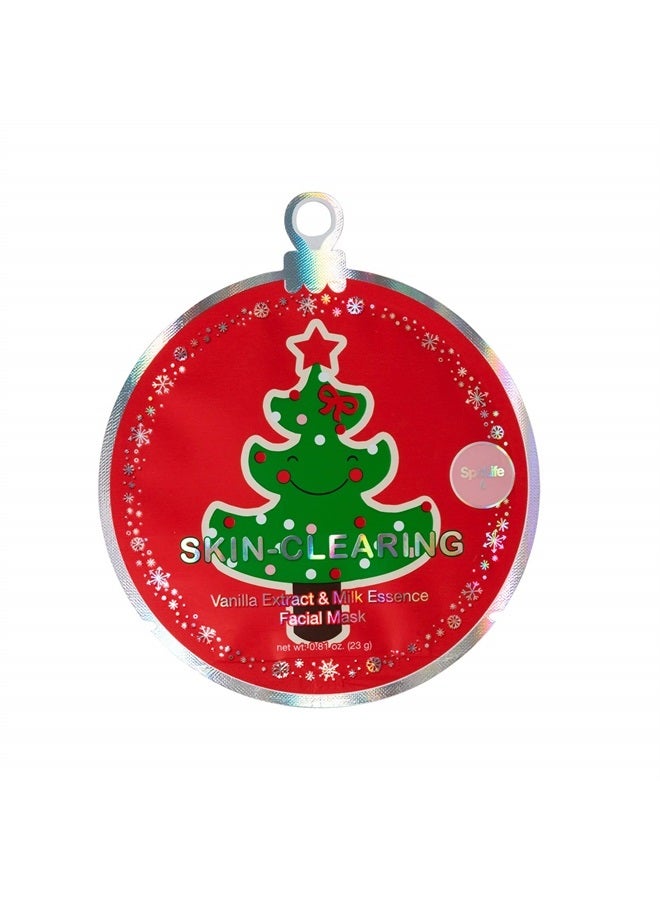 SpaLife Christmas Stocking Stuffer Hydrating, Smoothing, Refreshing, Skin-Clearing Facial Masks 12 pack - Image 2