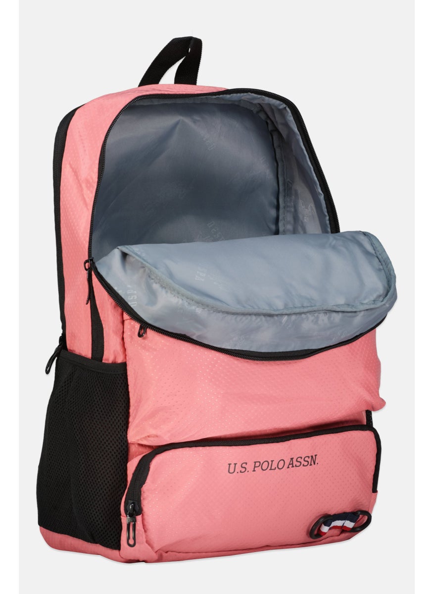 U.S. Polo Assn. Men Brand Logo Backpack, Pink  - Image 3