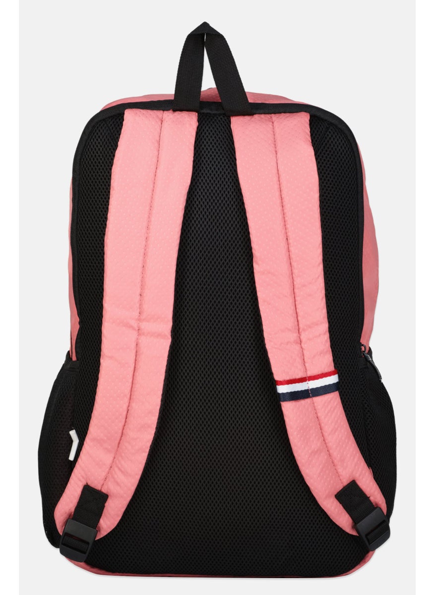 U.S. Polo Assn. Men Brand Logo Backpack, Pink  - Image 2