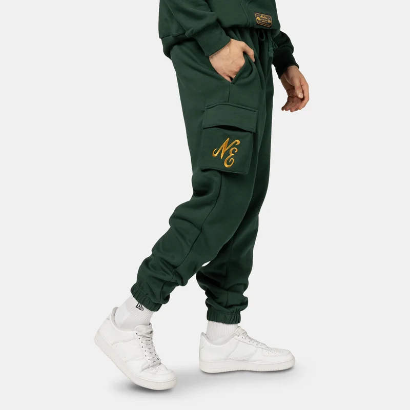NEW ERA Men's Script Cargo Joggers