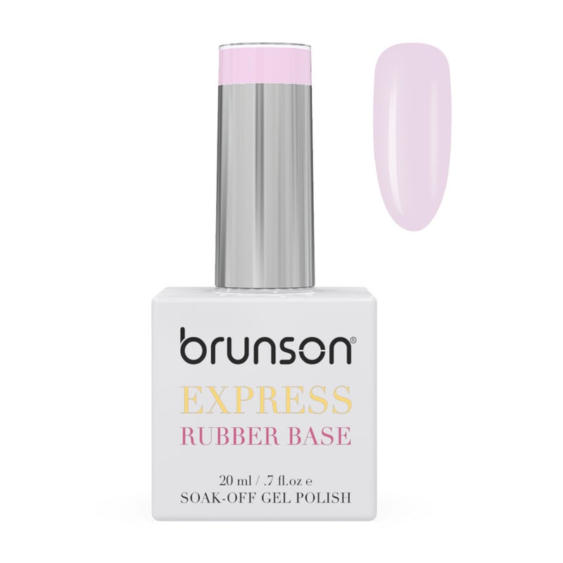 brunson TPO free Rubber Base Gel polish 20ml Soak Off Base Coat for Nail Strengthening Long Lasting Gel Polish Base for Chip Free Shine Brittle Nails UV Rubber base Russian manicure Non Yellowing salon manicure - Image 1