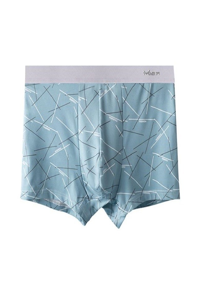 MIIOW - 4Pcs Graphene Men Underpants Boxershorts Comfortable Cuecas Ice Silk Man Underwear Men Boxer Men's Panties Short - Image 1