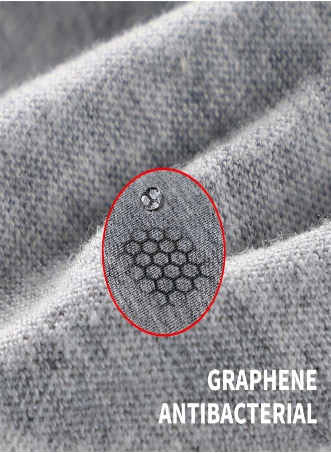 MIIOW - 4Pcs Graphene Men Underpants Boxershorts Comfortable Cuecas Ice Silk Man Underwear Men Boxer Men's Panties Short - Image 1