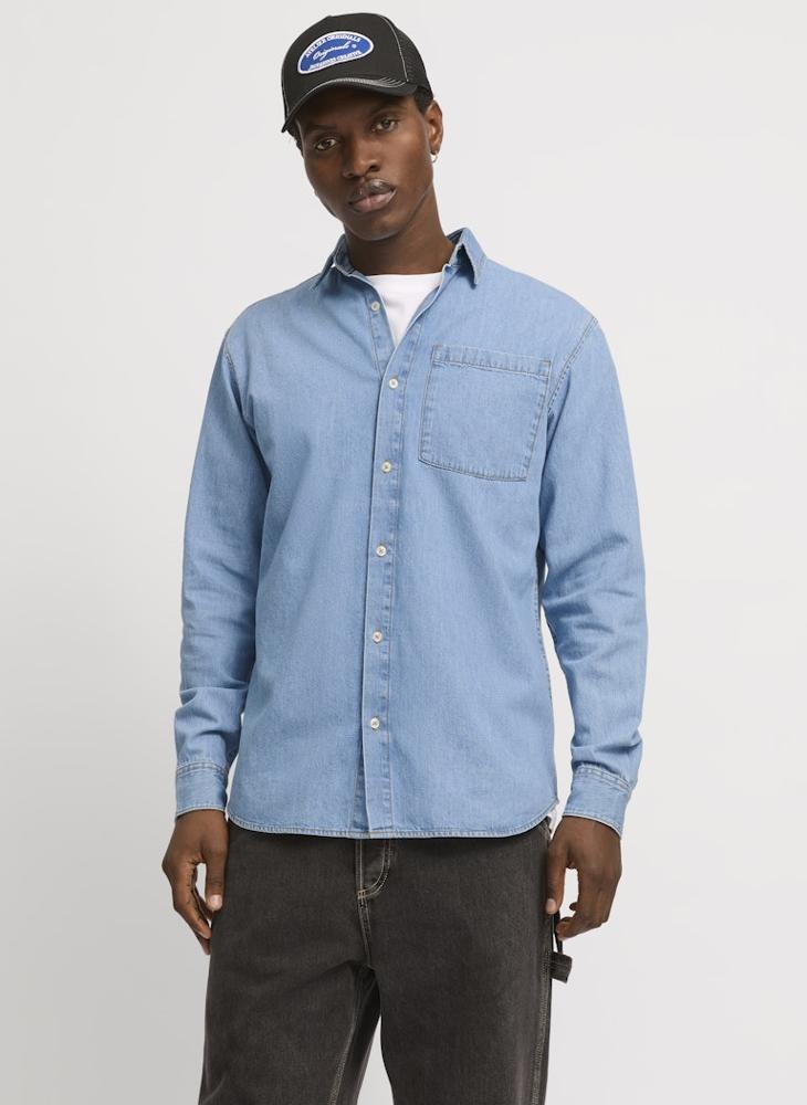 JACK & JONES - Pocket Detail Regular Fit Shirt - Image 1