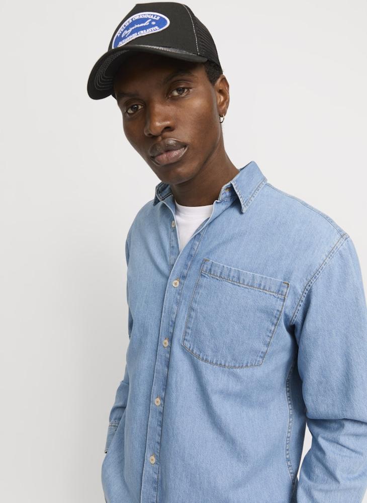 JACK & JONES - Pocket Detail Regular Fit Shirt - Image 1