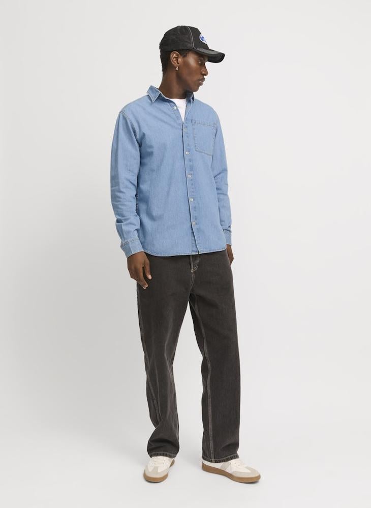 JACK & JONES - Pocket Detail Regular Fit Shirt - Image 1