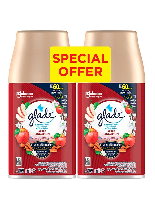 Glade Blooming Peony And Cherry Fragrance Automatic Refill 2 x 269ml - Image 1