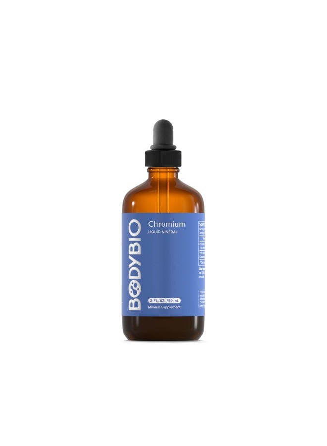 BodyBio Chromium Liquid Mineral #5- 2 fl oz - Image 1