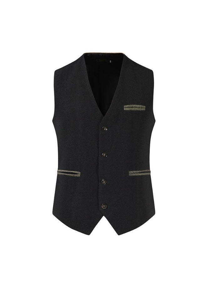 Shougu New Fashionable Casual Men's Suit Vest  - Image 1