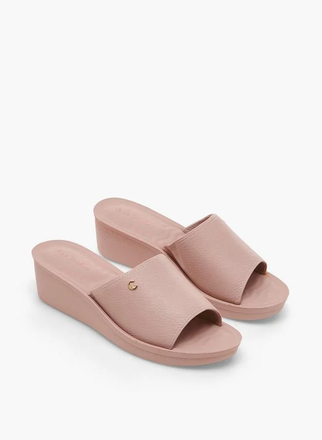 لو كونفورت Women Wedge Heel Comfort Sandals