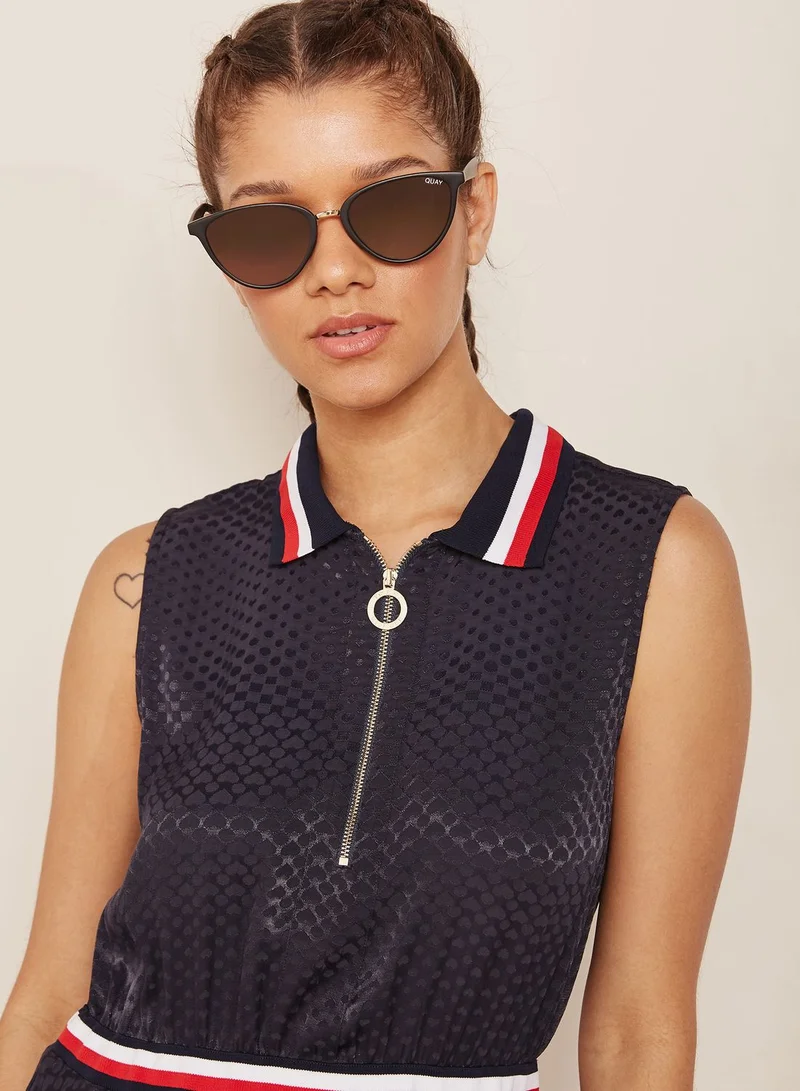 TOMMY HILFIGER Contrast Detail Skater Dress