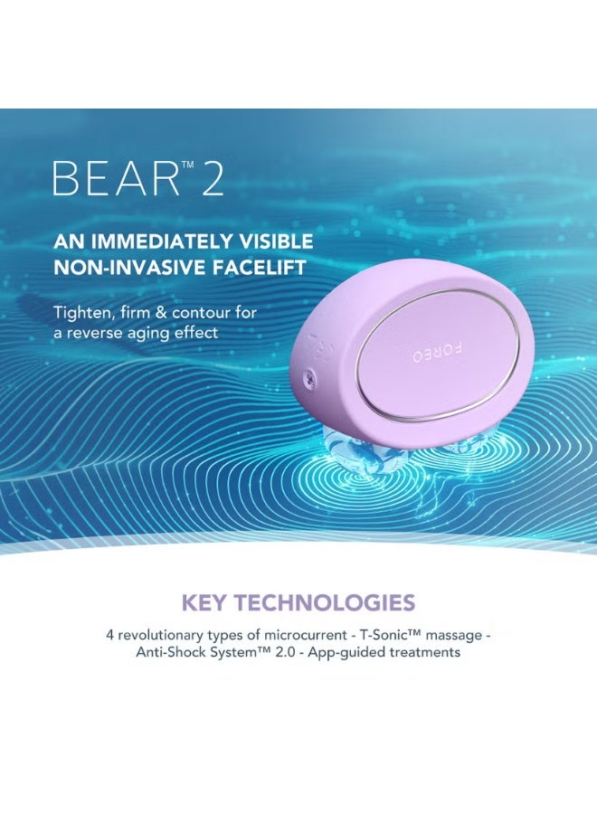 FOREO BEAR 2 Facial Toning Device - Lavender - Image 2